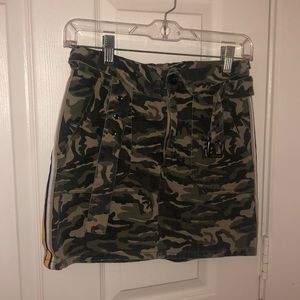 camouflage skirt